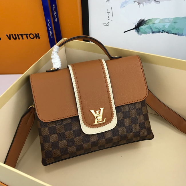 Louis Vuitton Original Hardware Original Cowhide Crossbody Bag Code:44127
