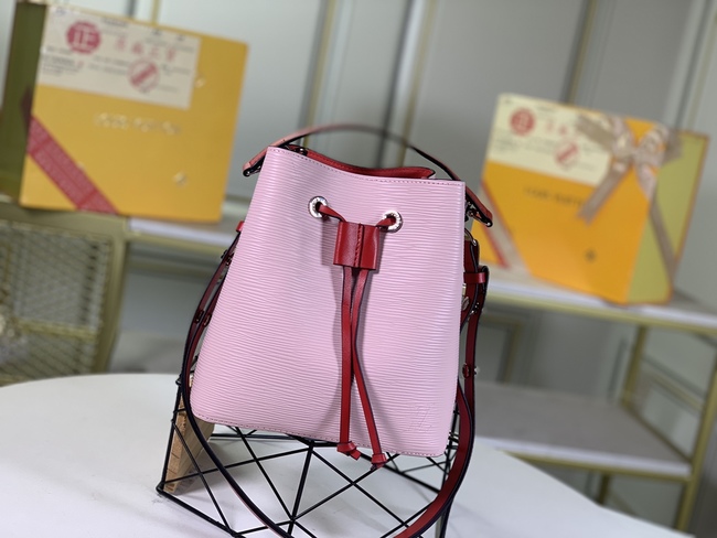 Louis Vuitton Lockme Bucket Handbags Code: /M53610/44022