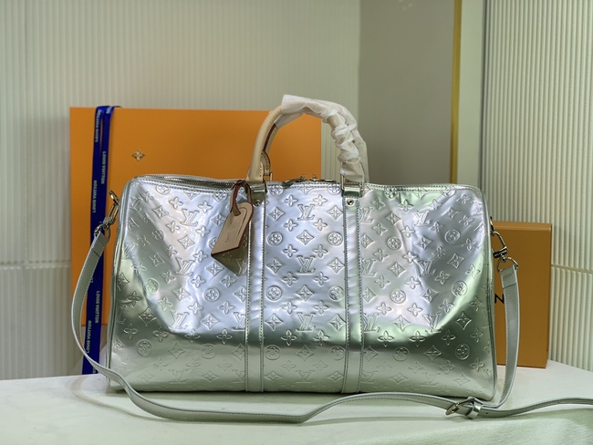 Louis Vuitton Monogram Vernis Metallic Travel Bag Code: M45886