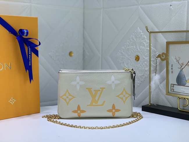 Louis Vuitton Double Zip Pochette Bag Code: M69203/M80084