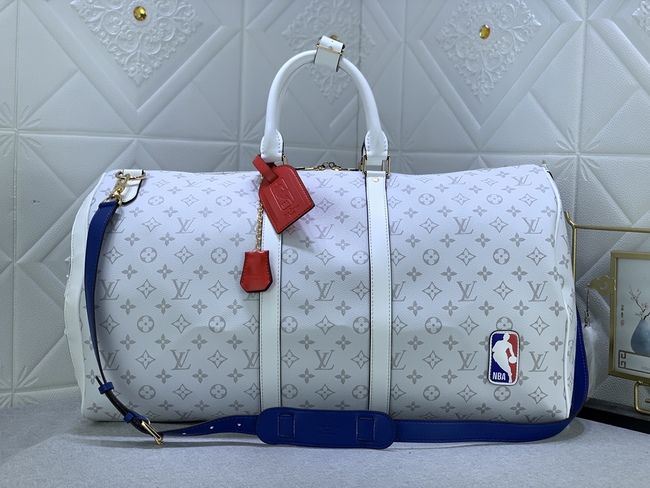 Louis Vuitton Basketball Keepall 55 Travel Bag Code: M45587/M45586