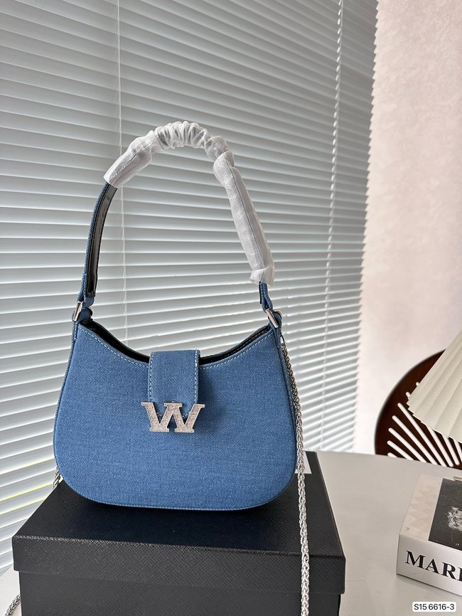 Alexander Wang Aw Rhinestone Buckle Cover Bag Code:1722545