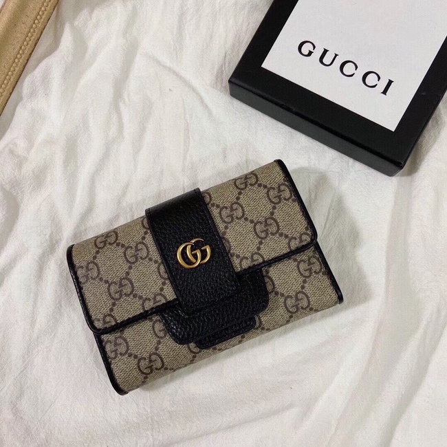 Gucci Imported Cowhide Multifunctional Small Wallet