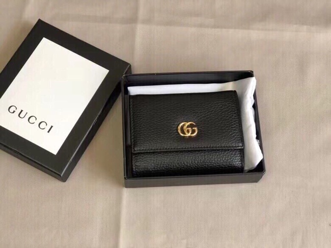 Gucci Autumn And Winter New Style Cowhide Multifunctional Small Wallet Code:546584
