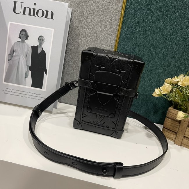 Louis Vuitton Vertical Trunk Mini Bag Code: M82077 M82070