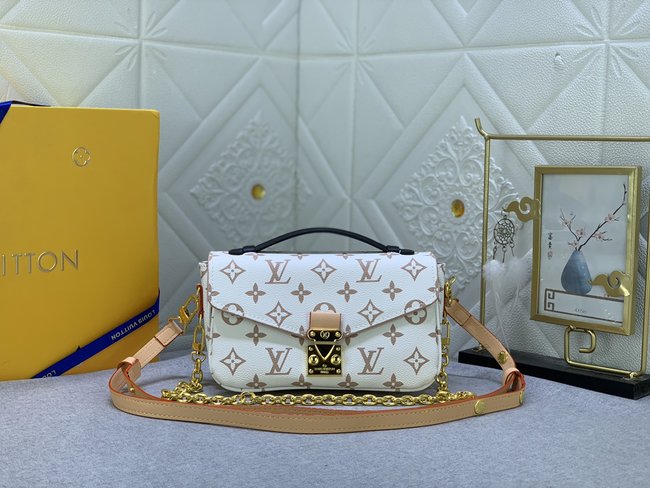 Louis Vuitton Pochette Métis East West Handbag Code: M46914 M46279