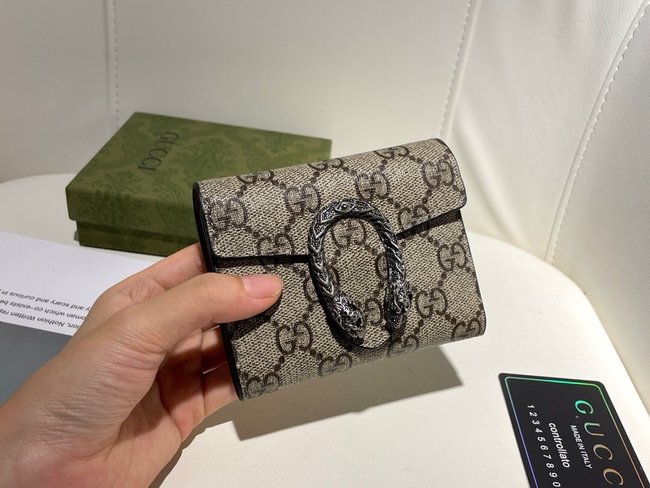 Gucci Imported Pvc With Original Leather Wallet 