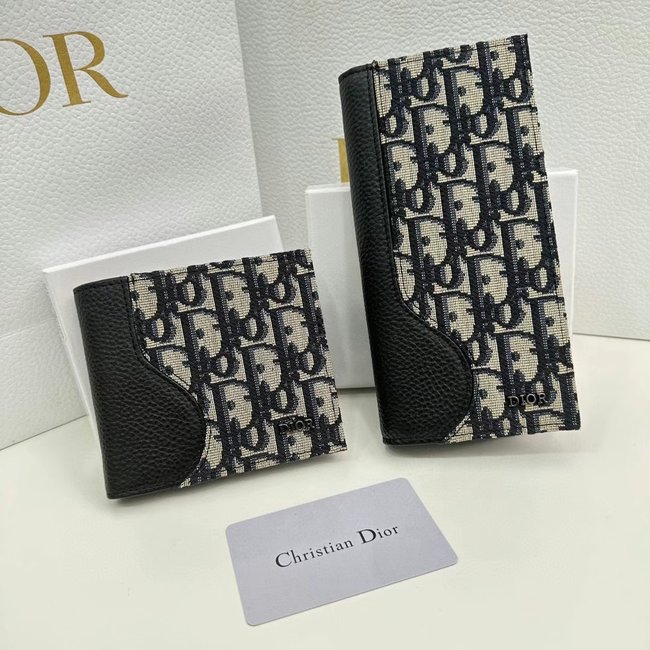 Dior Classic Embroidered Fashion Wallet 