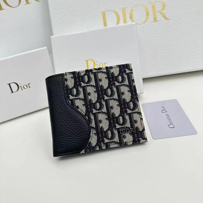 Dior Classic Embroidered Fashion Wallet 