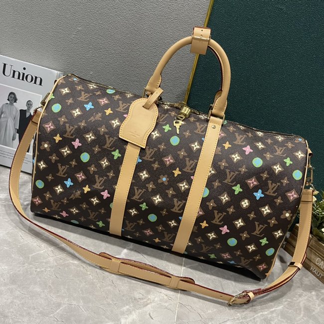 Louis Vuitton X Yk Keepall 50 Travel Bag Code: M24901