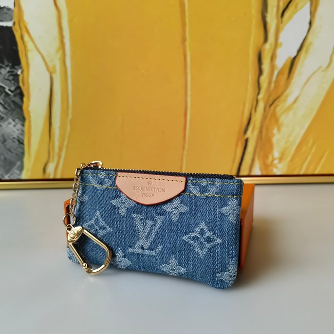 Louis Vuitton Pochette Cle Card Key Case 