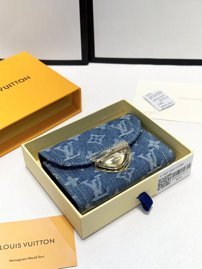 Louis Vuitton Denim Canvas Wallet 