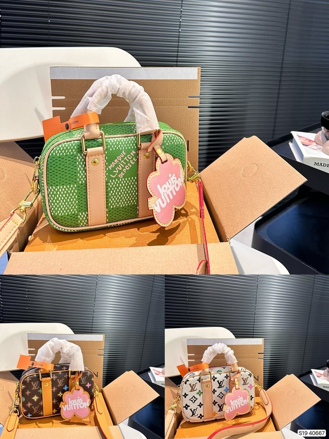 Louis Vuitton Colorful Fashion Printed Handbag Code: 40667