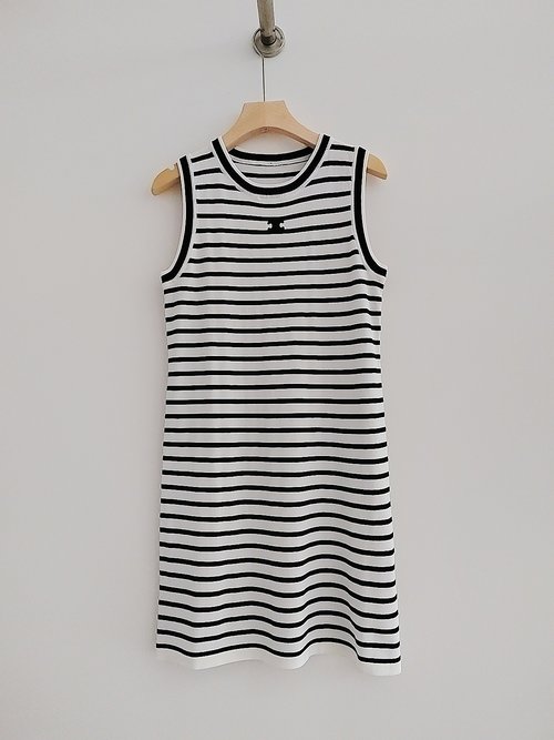 Celine Elegant Sleeveless French Dress
