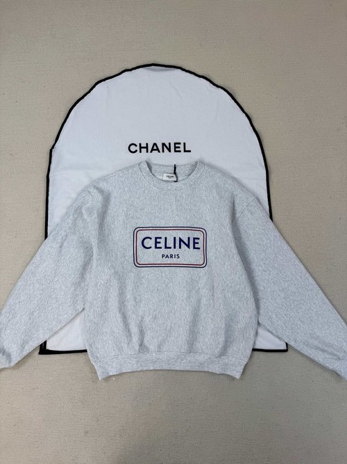 Celine Casually Charming Detailed Sweatshirt