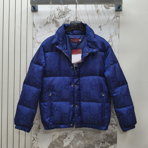 Gucci Double G Monogram Padded Jacket for Daily Use