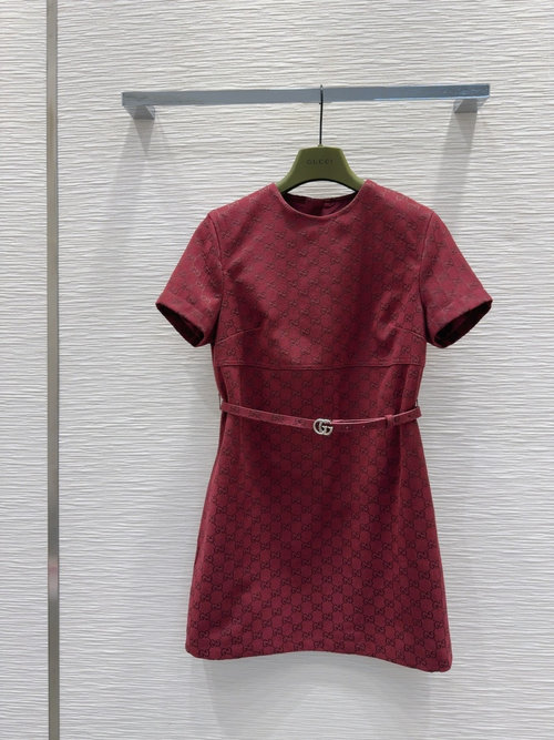 Gucci New High-End Dress with Custom Fabric and Good Fit