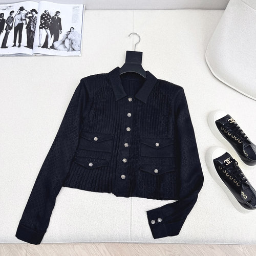 Chanel Exclusive Coco Silk Shirt with 3D Tailoring