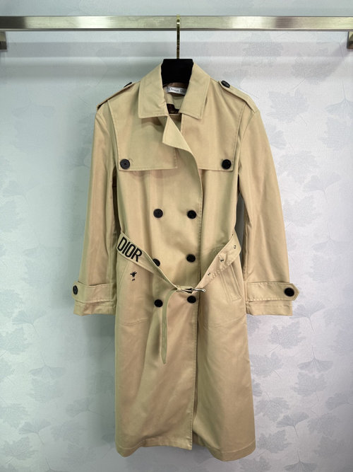 Dior Button-Down Collar Waistcoat Windbreaker with Signature Interior Lining