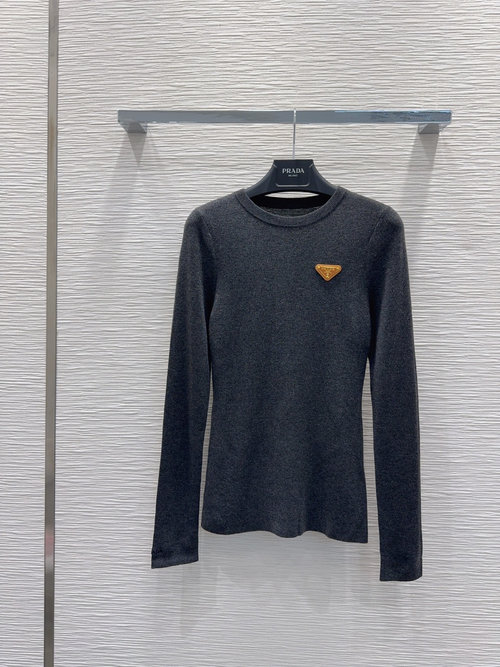 Prada Soft and Elastic Fitted Undershirt for Sophisticated Outfits