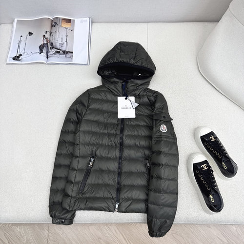 Moncler Hooded Down Jacket, Soft, Warm and Stylish