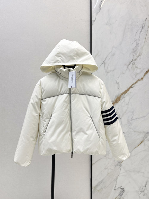 Thom Browne Stylish and Warm Exclusive Hooded Puffer Jacket