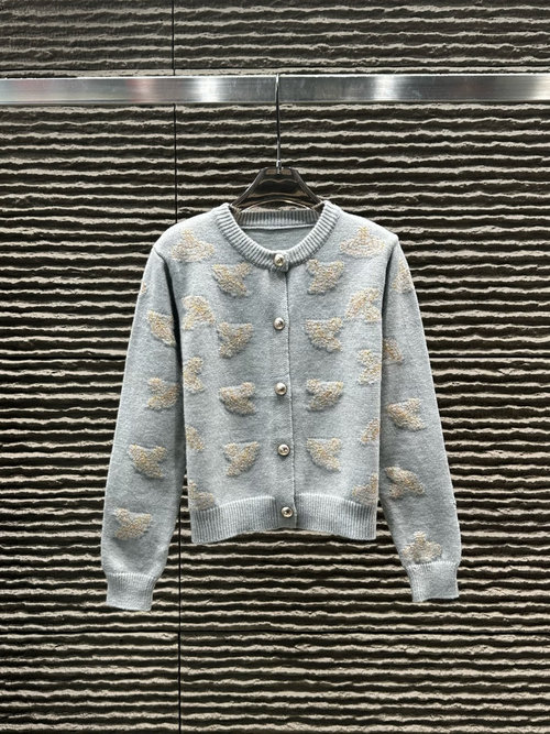 Vivienne Westhood Full Jacquard Elegant Cardigan