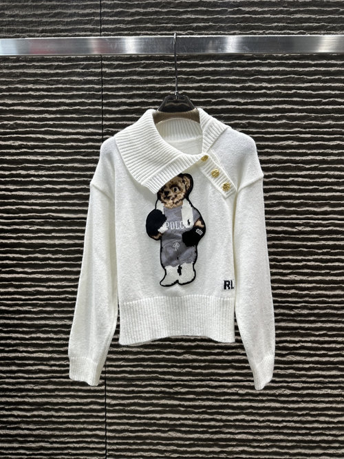 Polo Ralph Lauren New Arrival: Polo Pony Rolled Collar Pullover Sweater