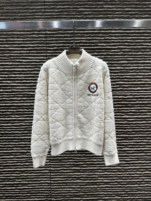 ArcTeryx Classic Diamond Back Embroidery Zipper Cardigan, New Arrival