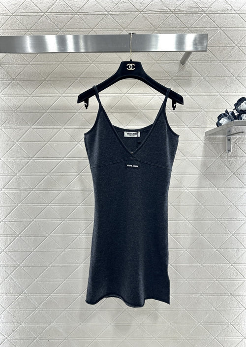 Miu Miu Lace-up Pullover Sweater with Casual Winter Solid Color Design