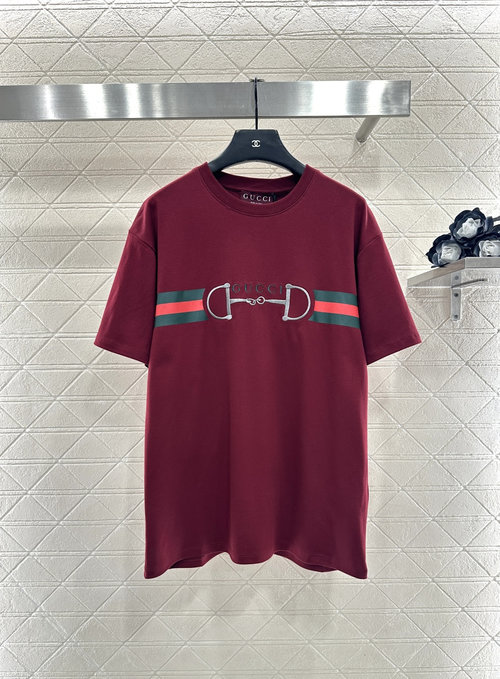 Gucci Breathable Cotton T-Shirt with Embroidered Logo