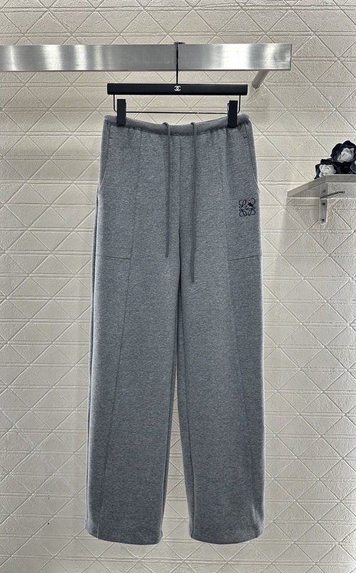 Loewe Customized Nylon Drawstring Wide-Leg Trousers