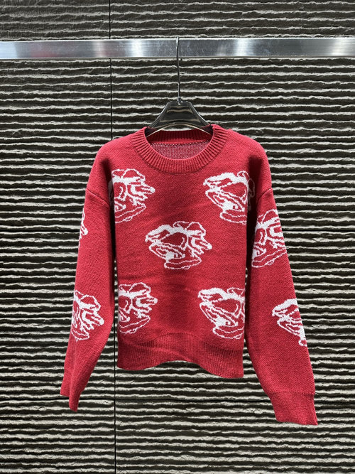 Thom Browne Newly Arrived Lion Dance Pattern Pullover Sweater