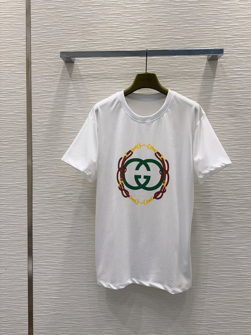 Gucci High-Density T-Shirt, Simple and Elegant