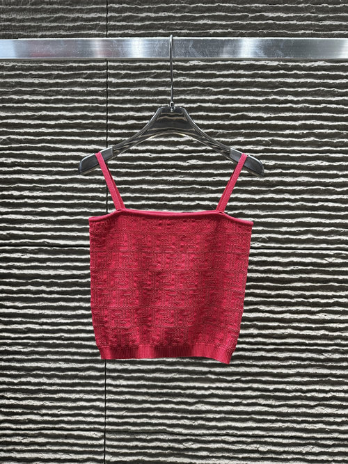 Fendi Original: New Arrival: Jacquard Knit Sling with Faint Pattern
Optimized: Jacquard Knit Sling with Subtle Design