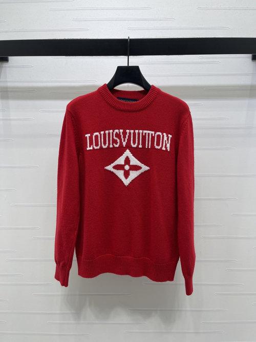 Louis Vuitton Jacquard Knit Pullover Sweater