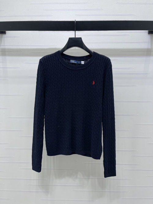 Polo Ralph Lauren Exquisite Knitted Sweater with Chest Emblem