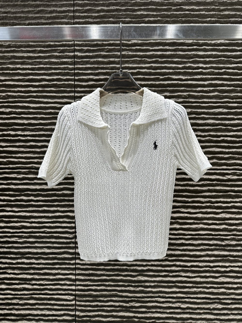 Polo Ralph Lauren Short Sleeve with Horse Embroidery, Turn-down Collar