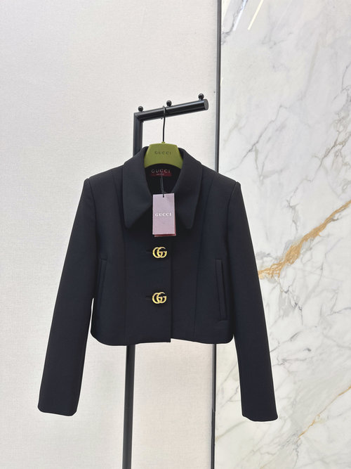 Gucci New Style Suit: Short Blazer and A - Skirt, Elegant