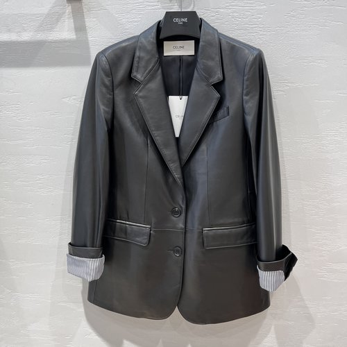 Celine Two-Button Sheepskin Suit Inspired by Celine s Timeless Elegance