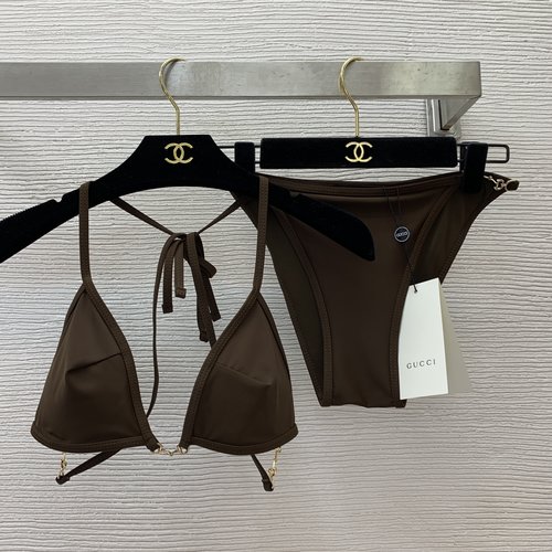 Gucci Custom Horse Bit Metal Accent Fashion Lingerie Set