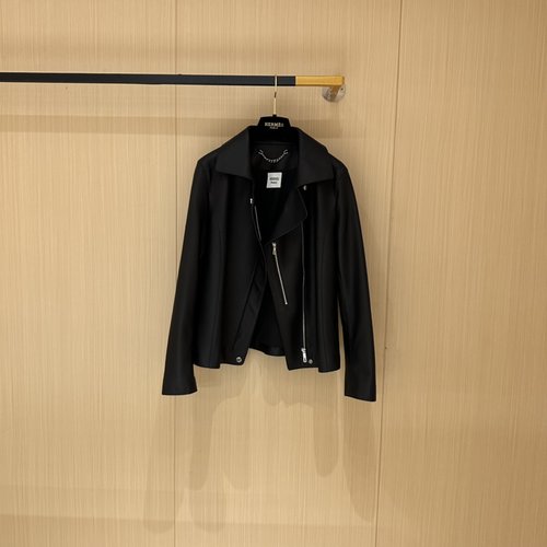 Hermes Exclusive Premiere! High-End Original Single-Piece Zipper Jacket