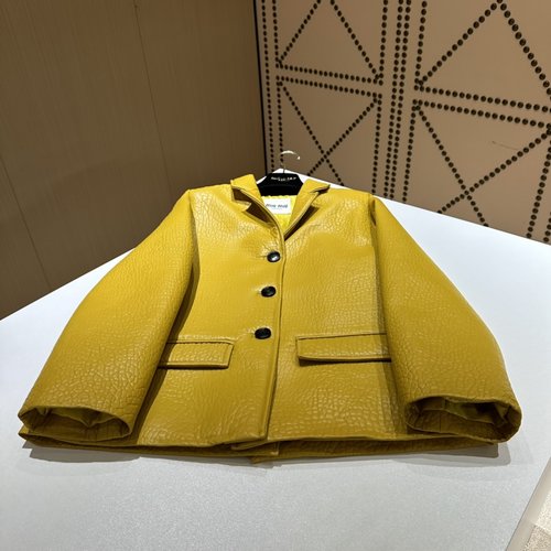 Miu Miu Retro - Charmed Customized Leather Jacket