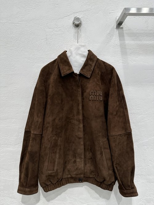 Versace Exclusive Imported Suede Oversized Leather Jacket