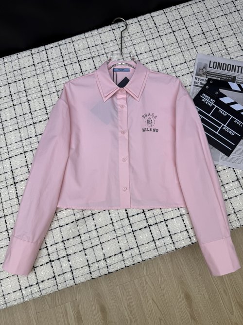 Prada Refined Printed Shirt for Timeless Elegance