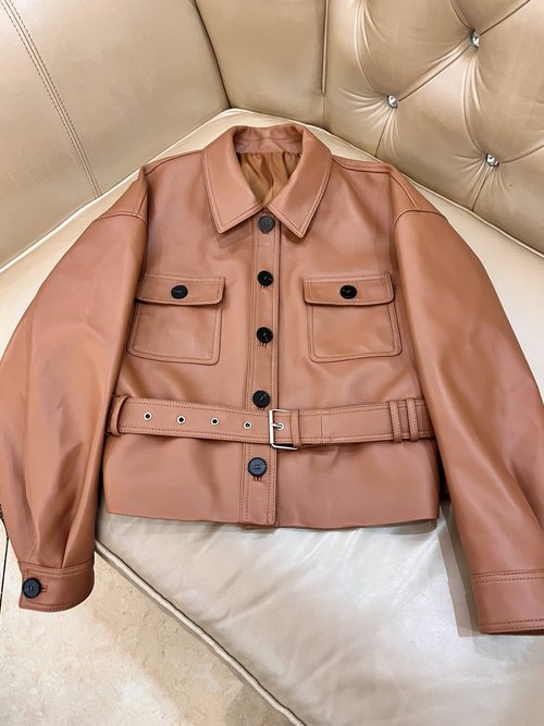 Yves Saint Laurent Exclusive Imported Sheepskin Hunting Waistcoat Jacket