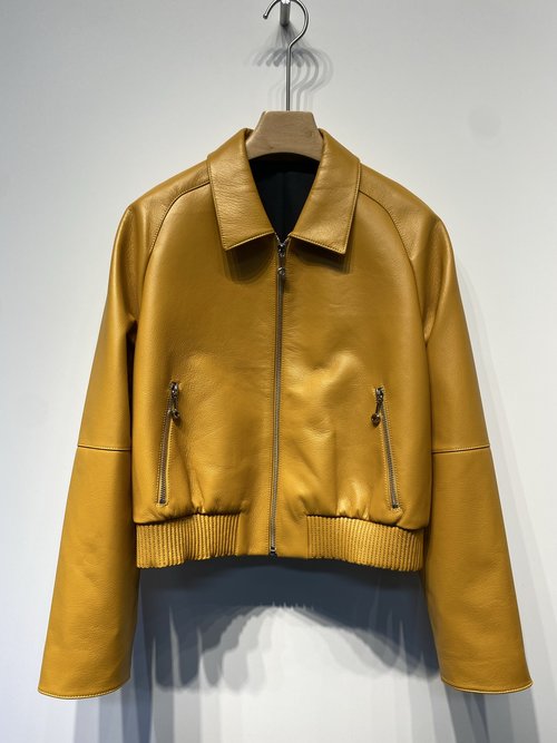 Hermes Imported Goat Leather Garment with Simple and Fashionable Design