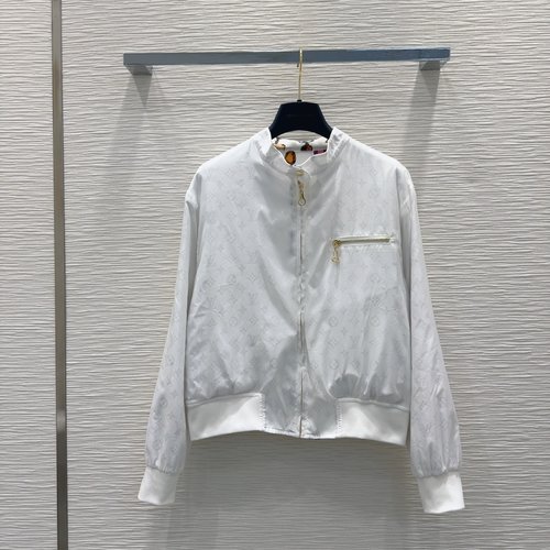 Louis Vuitton Double-Sided Coat with Custom Hardware and Premium Fabric