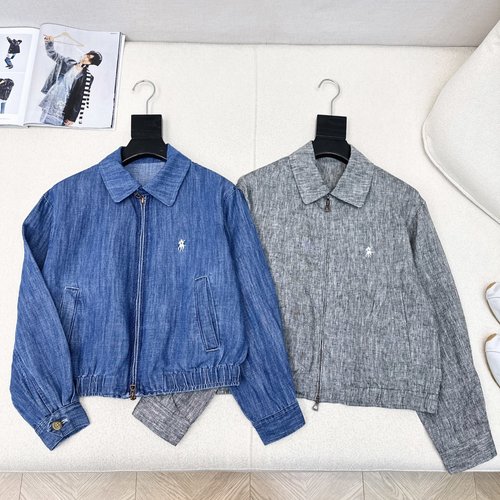 Polo Ralph Lauren Stylish Jacket with Classic Embroidery in Two Color Choices