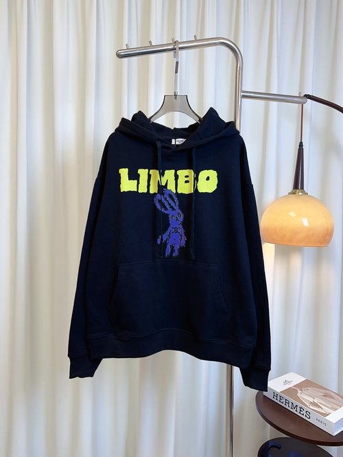 Celine Customized Cotton Fleece Hoodie with Colorful Print Logo